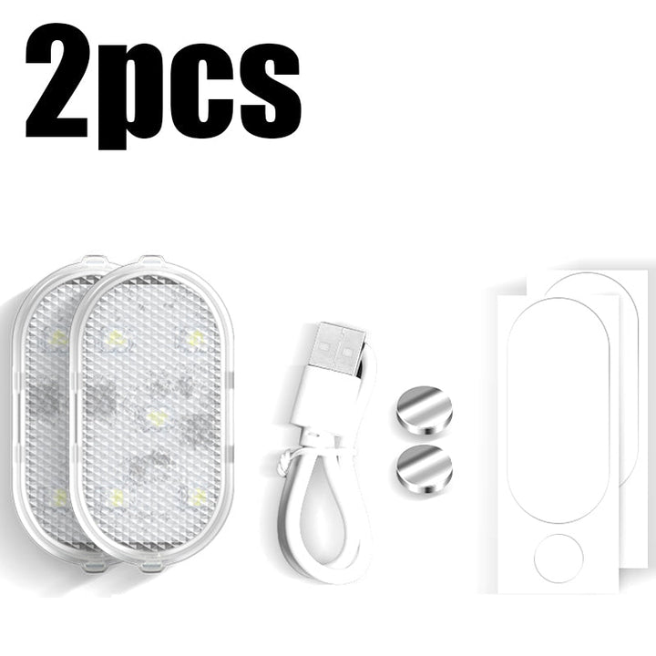 LED Voiture Signal Lumière Magnétique - 0