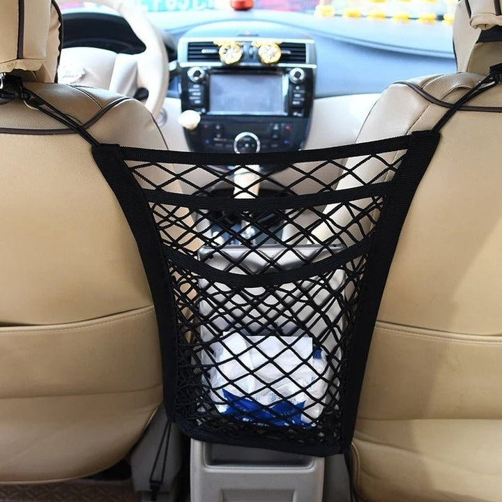 Organisateur de Sièges Voiture Filet Maille Élastique - 