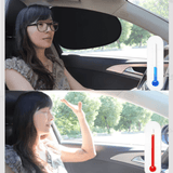 Pare Soleil Latéral Voiture – Fixation Statique 4 Couches Anti - UV - 