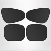Pare Soleil Latéral Voiture – Fixation Statique 4 Couches Anti - UV - 