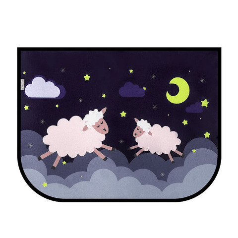 Pare Soleil Voiture Bébé Aimanté – Motif Mignon Universel