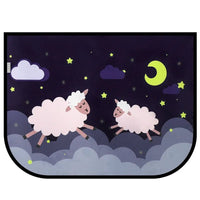 Pare Soleil Voiture Bébé Aimanté – Motif Mignon Universel - 