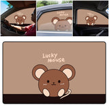 Pare Soleil Voiture Bébé Magnétique Souris Mignonne - 
