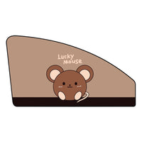 Pare Soleil Voiture Bébé Magnétique Souris Mignonne - 