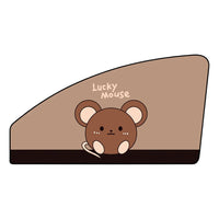Pare Soleil Voiture Bébé Magnétique Souris Mignonne - 