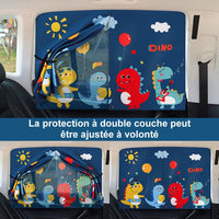 Pare Soleil Voiture Bebe Rideau Aimanté - 0