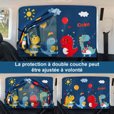 Pare Soleil Voiture Bebe Rideau Aimanté - 0