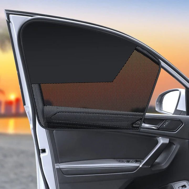 Pare Soleil Voiture Magnétique Opaque & Maille - 