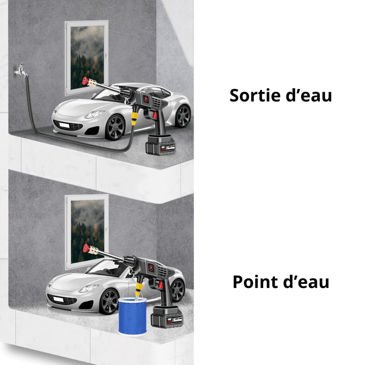 Pistolet à Eau Voiture Haute Pression - 0