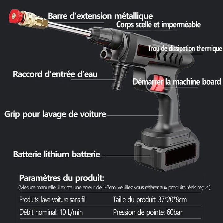 Pistolet à Eau Voiture Haute Pression - 0