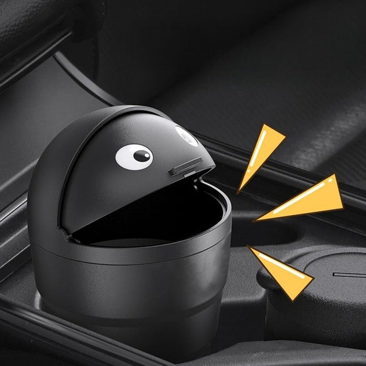 Poubelle de Voiture Mini Corbeille Emoji - 0
