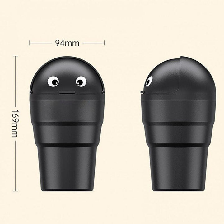 Poubelle de Voiture Mini Corbeille Emoji - 0