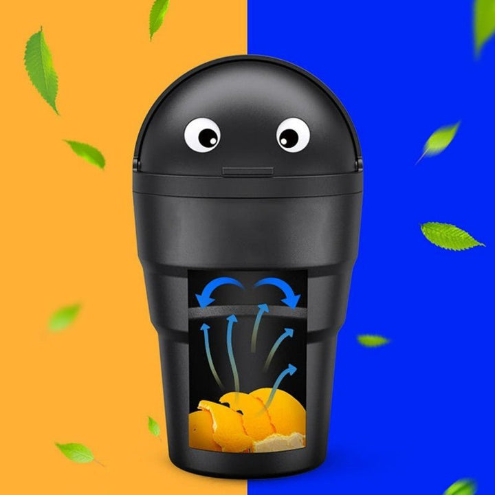 Poubelle de Voiture Mini Corbeille Emoji - 0