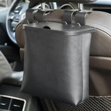 Poubelle pour Voiture Hermétique Cuir PU - 0