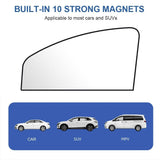 Rideau Voiture Magnétique Protection UV Fenêtre - 0