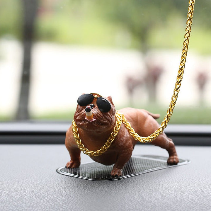 SmokePit™ | Figurine Pitbull Tableau de Bord - 0