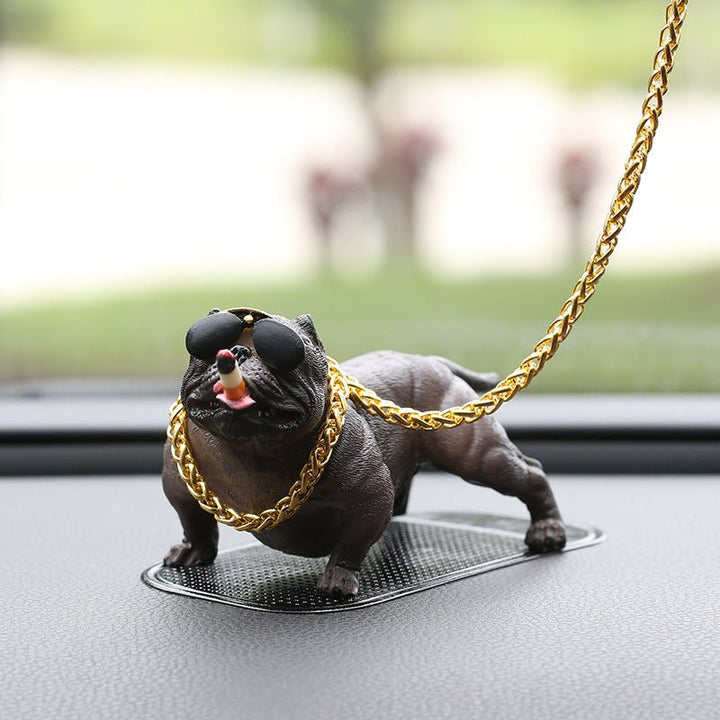 SmokePit™ | Figurine Pitbull Tableau de Bord - 0