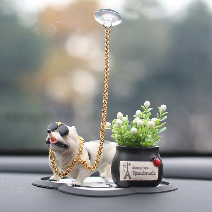 SmokePit™ | Figurine Pitbull Tableau de Bord - 0