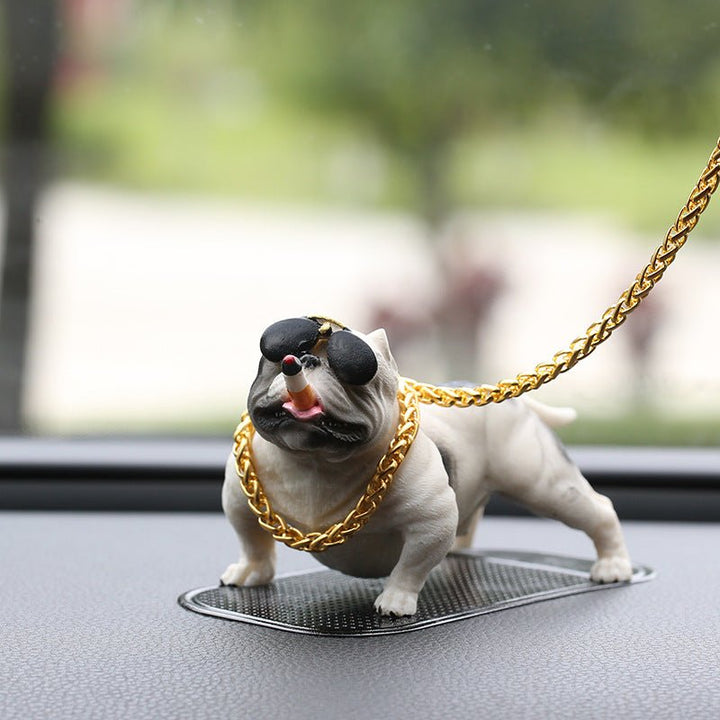 SmokePit™ | Figurine Pitbull Tableau de Bord - 0