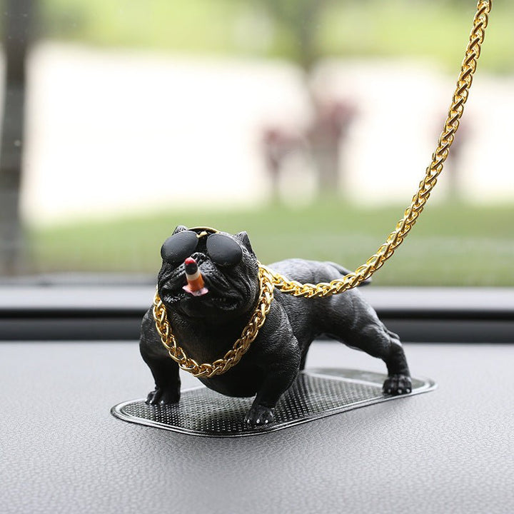 SmokePit™ | Figurine Pitbull Tableau de Bord - 0