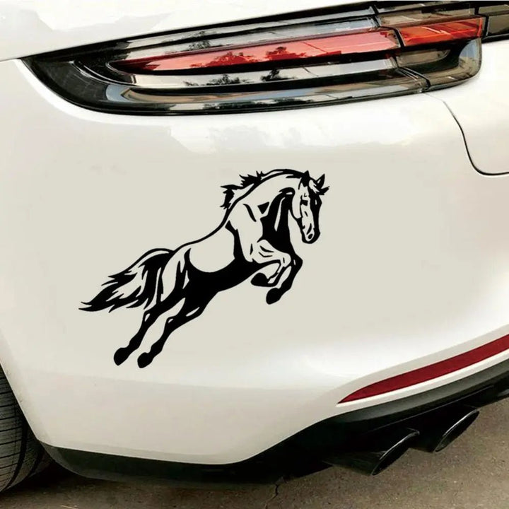 Sticker Autocollant Voiture Cheval Majestueux - 0