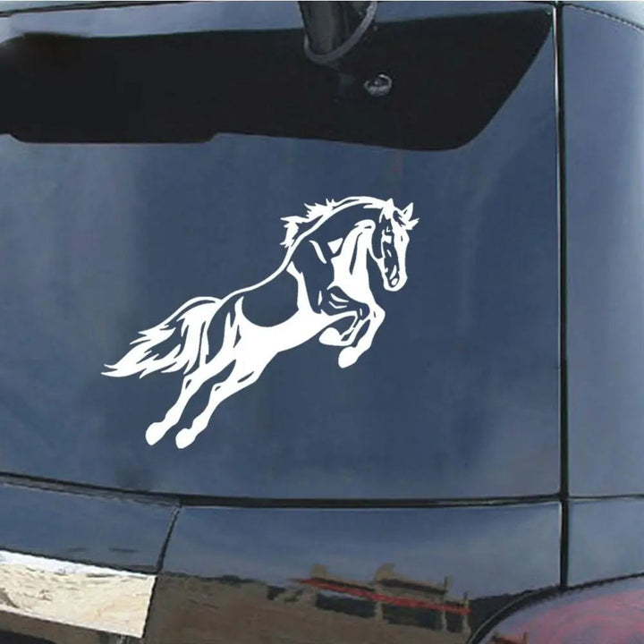 Sticker Autocollant Voiture Cheval Majestueux - 0
