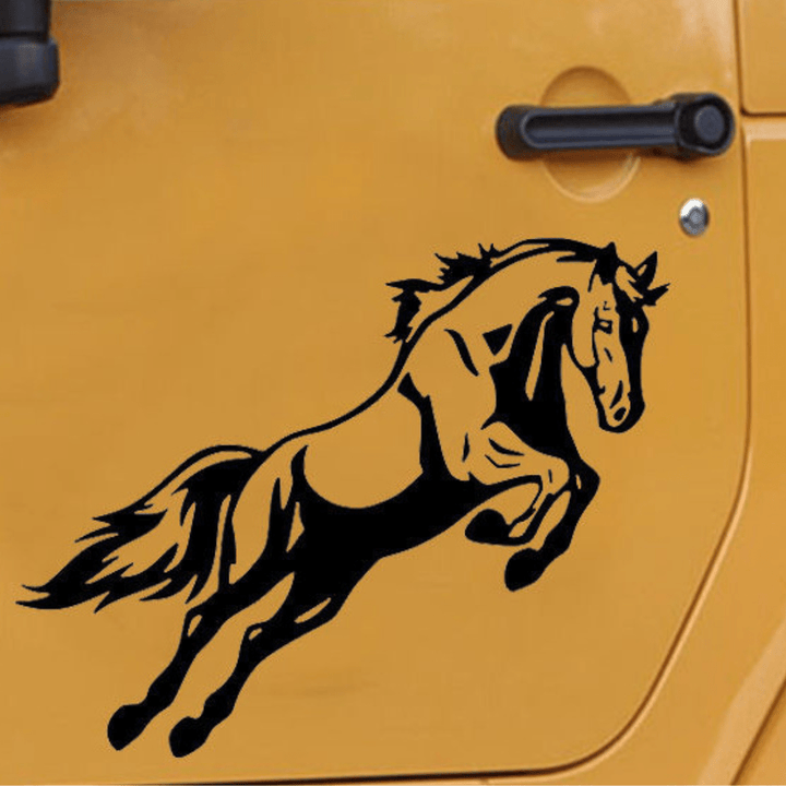 Sticker Autocollant Voiture Cheval Majestueux - 0
