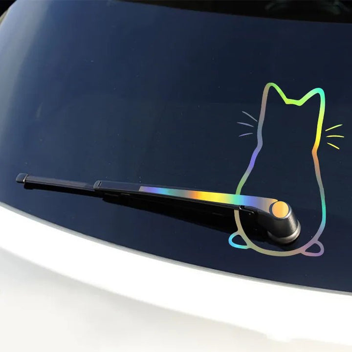 Sticker Essuie - Glaces Arrière Voiture - 