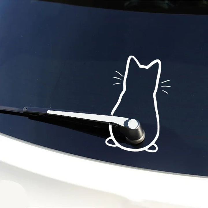 Sticker Essuie - Glaces Arrière Voiture - 