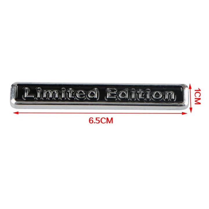 Sticker Personnalisé Voiture Limited Edition - 