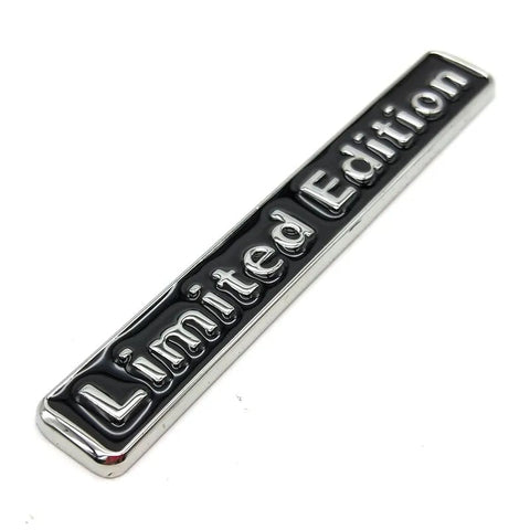 Sticker Personnalisé Voiture Limited Edition
