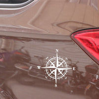 Sticker pour Voiture Boussole Aventure - 0