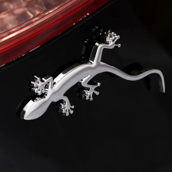 Sticker Voiture Lézard 3D Métal - 