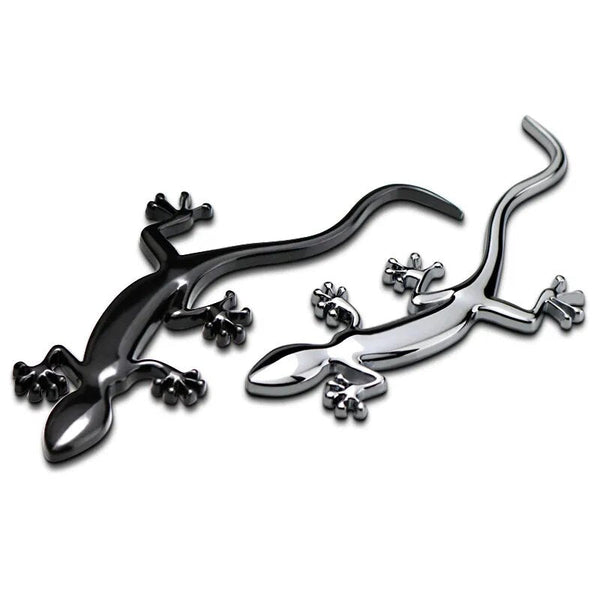 Sticker Voiture Lézard 3D Métal - 