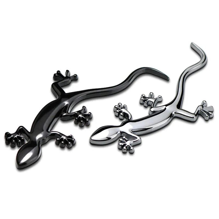 Sticker Voiture Lézard 3D Métal - 