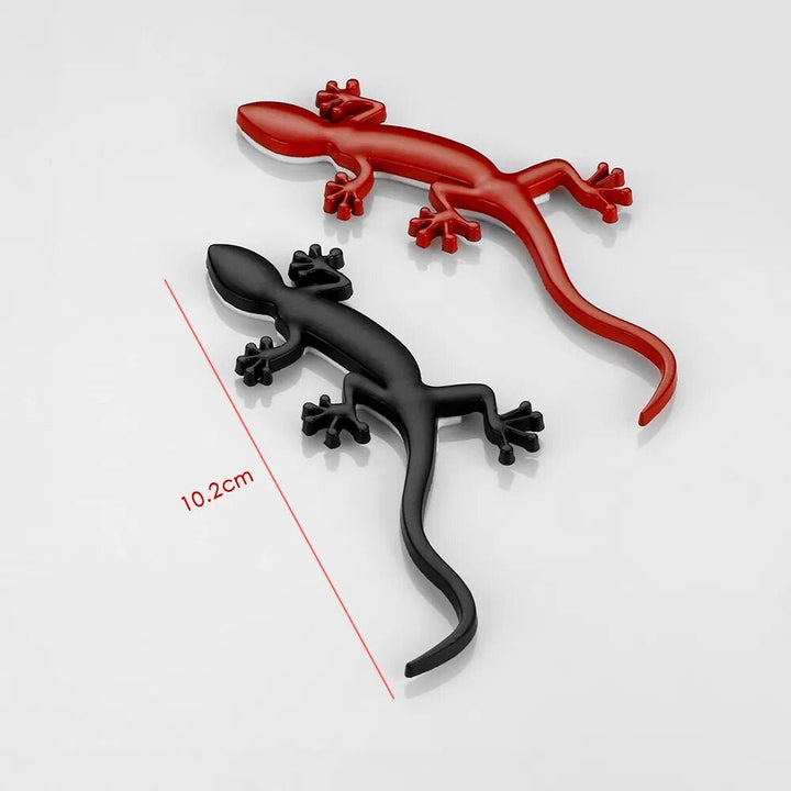 Sticker Voiture Lézard 3D Métal - 