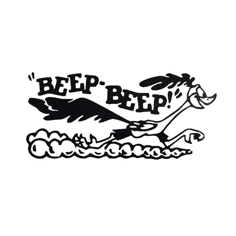 Sticker Voiture Looney Tunes Bip Bip