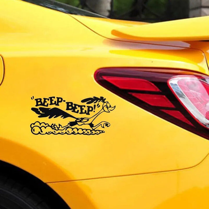 Sticker Voiture Looney Tunes Bip Bip - 