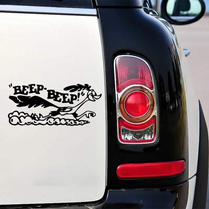 Sticker Voiture Looney Tunes Bip Bip - 
