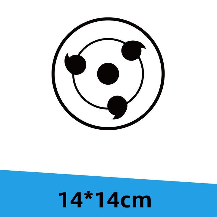 Stickers Œil de Sharingan Naruto Voiture - 