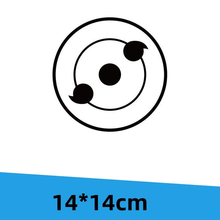 Stickers Œil de Sharingan Naruto Voiture - 