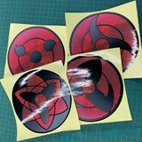 Stickers Œil de Sharingan Naruto Voiture - 