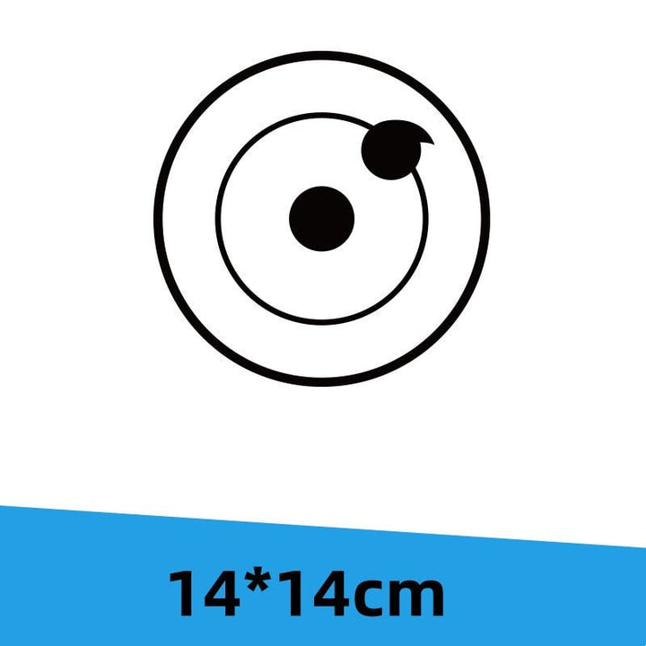 Stickers Œil de Sharingan Naruto Voiture - 