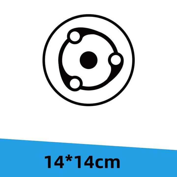 Stickers Œil de Sharingan Naruto Voiture - 