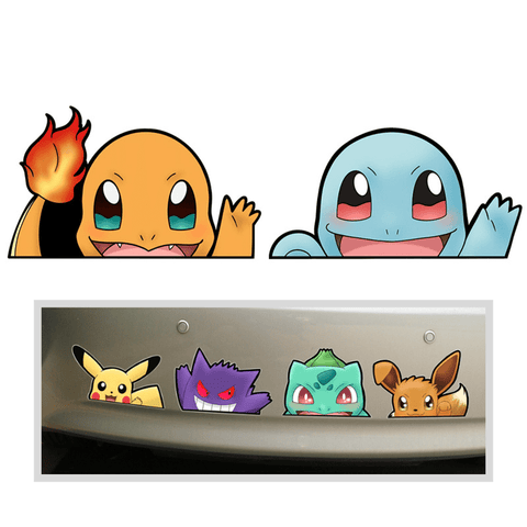 Stickers Pokémon Voiture Première Génération