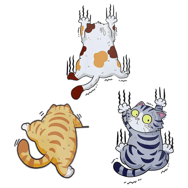 Stickers pour Voiture Chats Mignons Créatifs - 0