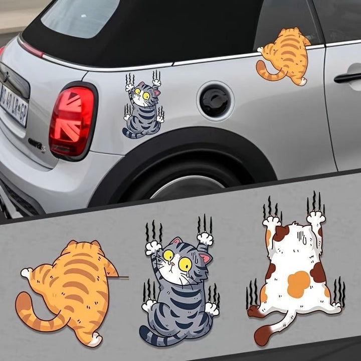 Stickers pour Voiture Chats Mignons Créatifs - 0