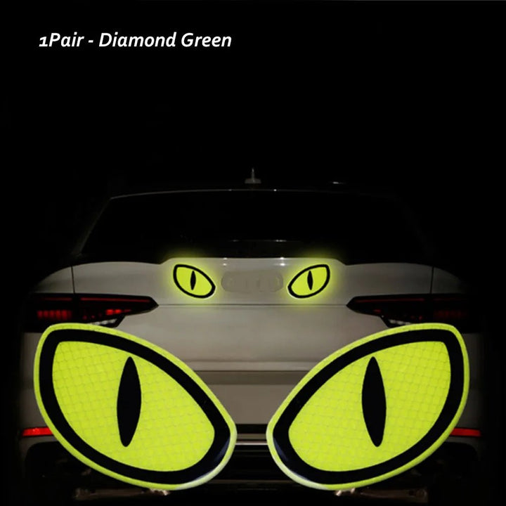 Stickers Réfléchissants Yeux de Félins - 