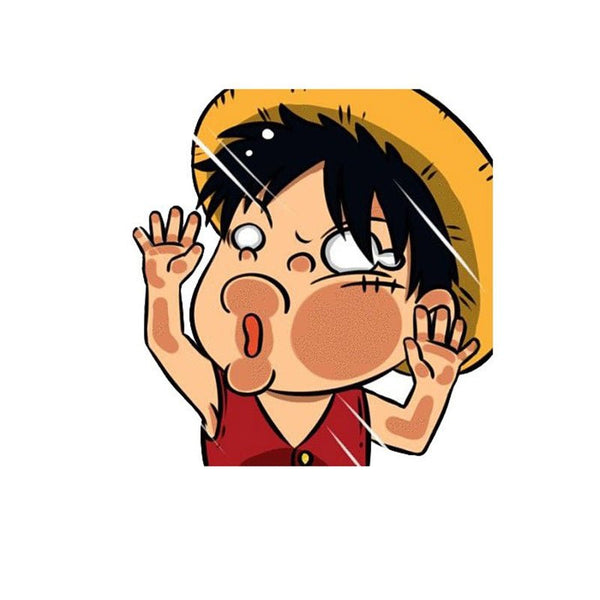 Stickers Voiture One Piece Smash Collection - 