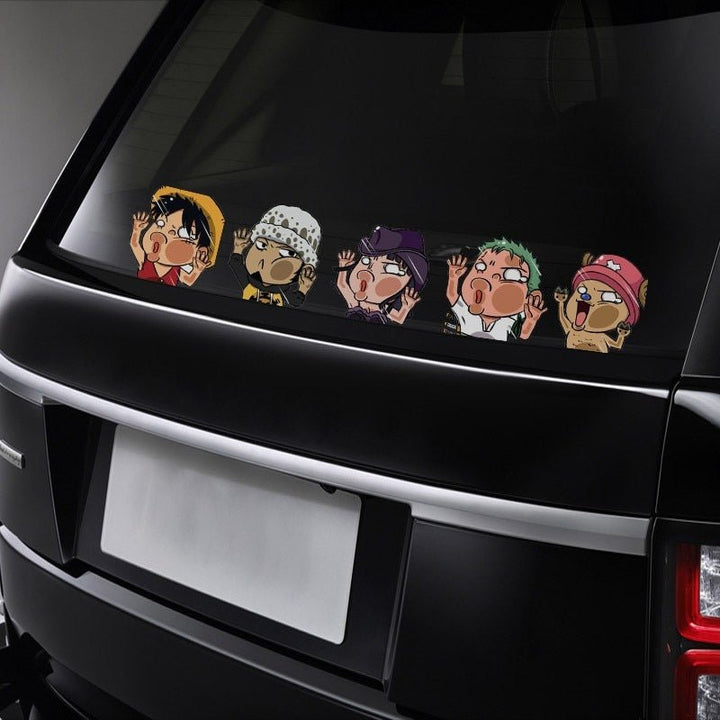 Stickers Voiture One Piece Smash Collection - 